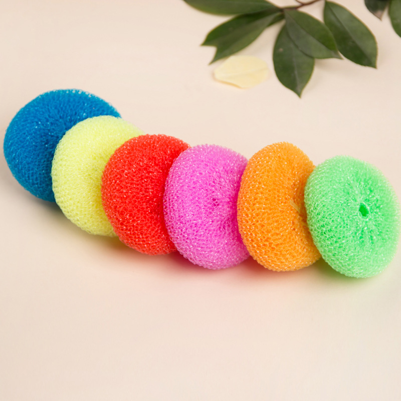 Cleaning Ball Brush Bowl Brush Pot Essential Plastic Cleaning Tennis Ball Does Not Occupy Oil Cleaning Ball Copper Plated Ball Tennis