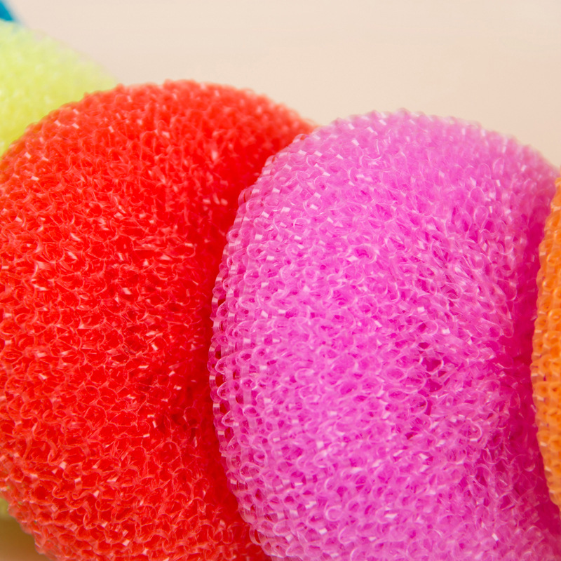 Cleaning Ball Brush Bowl Brush Pot Essential Plastic Cleaning Tennis Ball Does Not Occupy Oil Cleaning Ball Copper Plated Ball Tennis