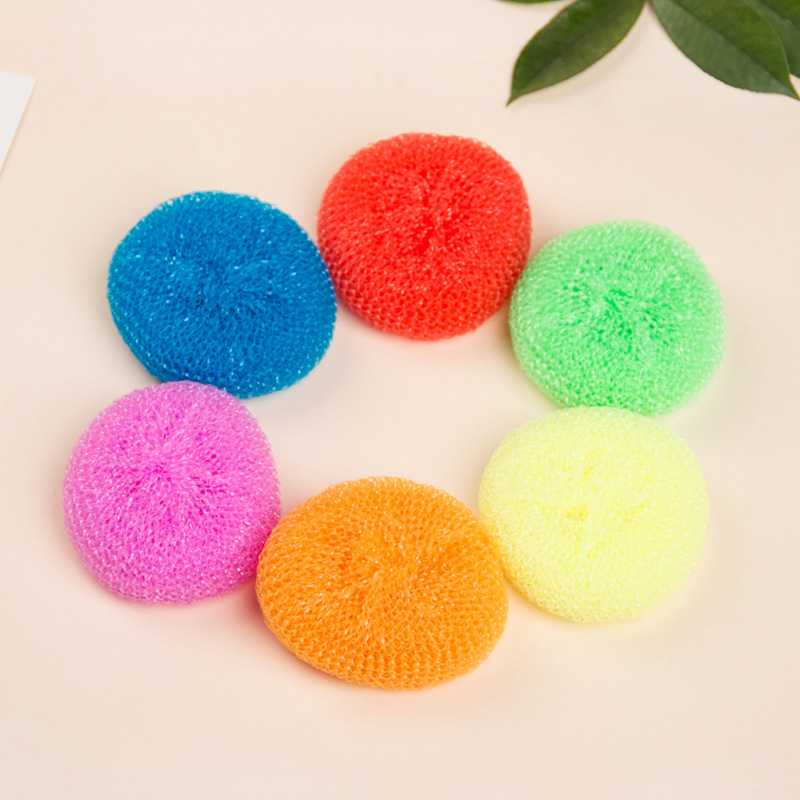 Cleaning Ball Brush Bowl Brush Pot Essential Plastic Cleaning Tennis Ball Does Not Occupy Oil Cleaning Ball Copper Plated Ball Tennis