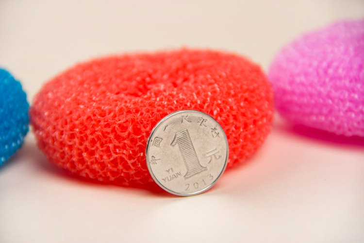 Cleaning Ball Brush Bowl Brush Pot Essential Plastic Cleaning Tennis Ball Does Not Occupy Oil Cleaning Ball Copper Plated Ball Tennis