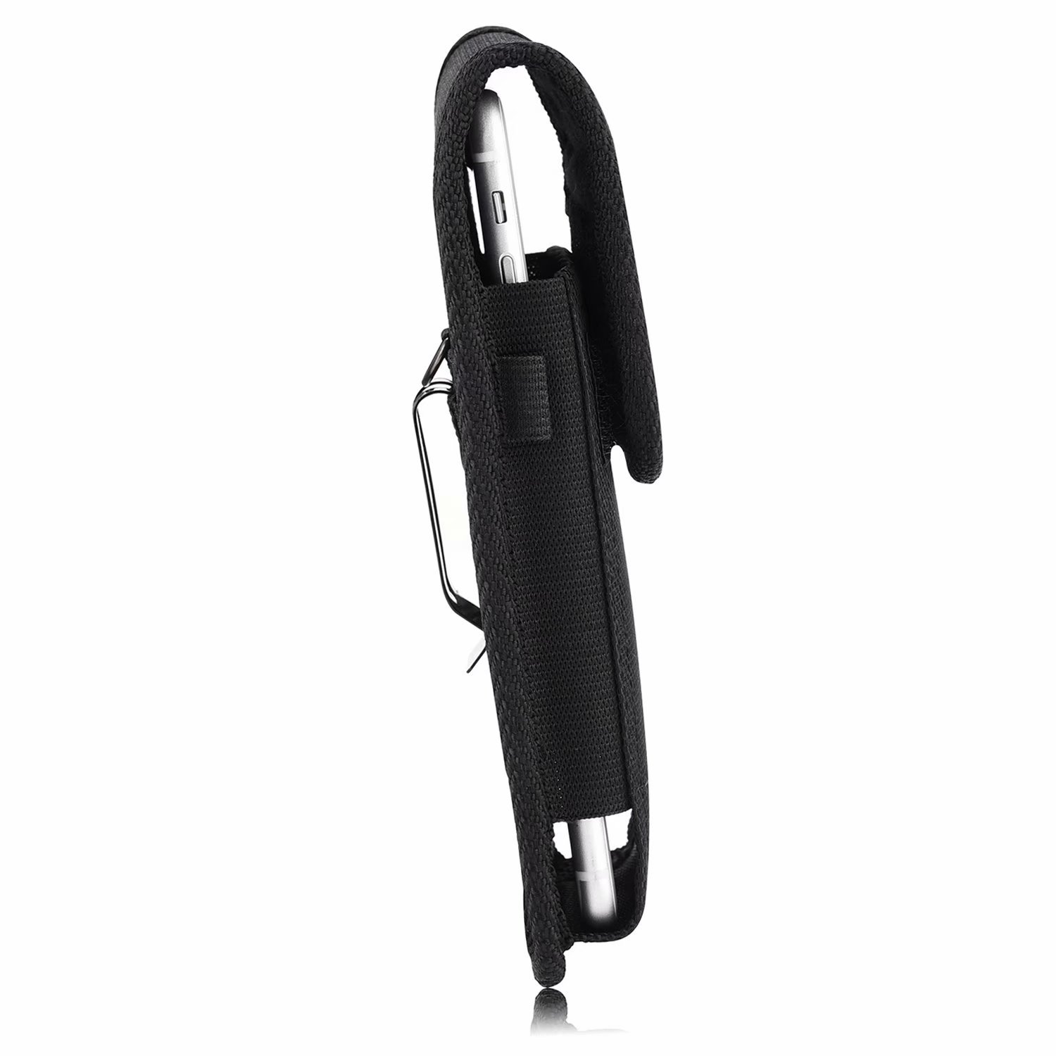 Universal Leather Cover Verticle plus Leather Cover Oxford Nylon Fabric Leather Belt Mobile Phone Waist Bag for IPhone78