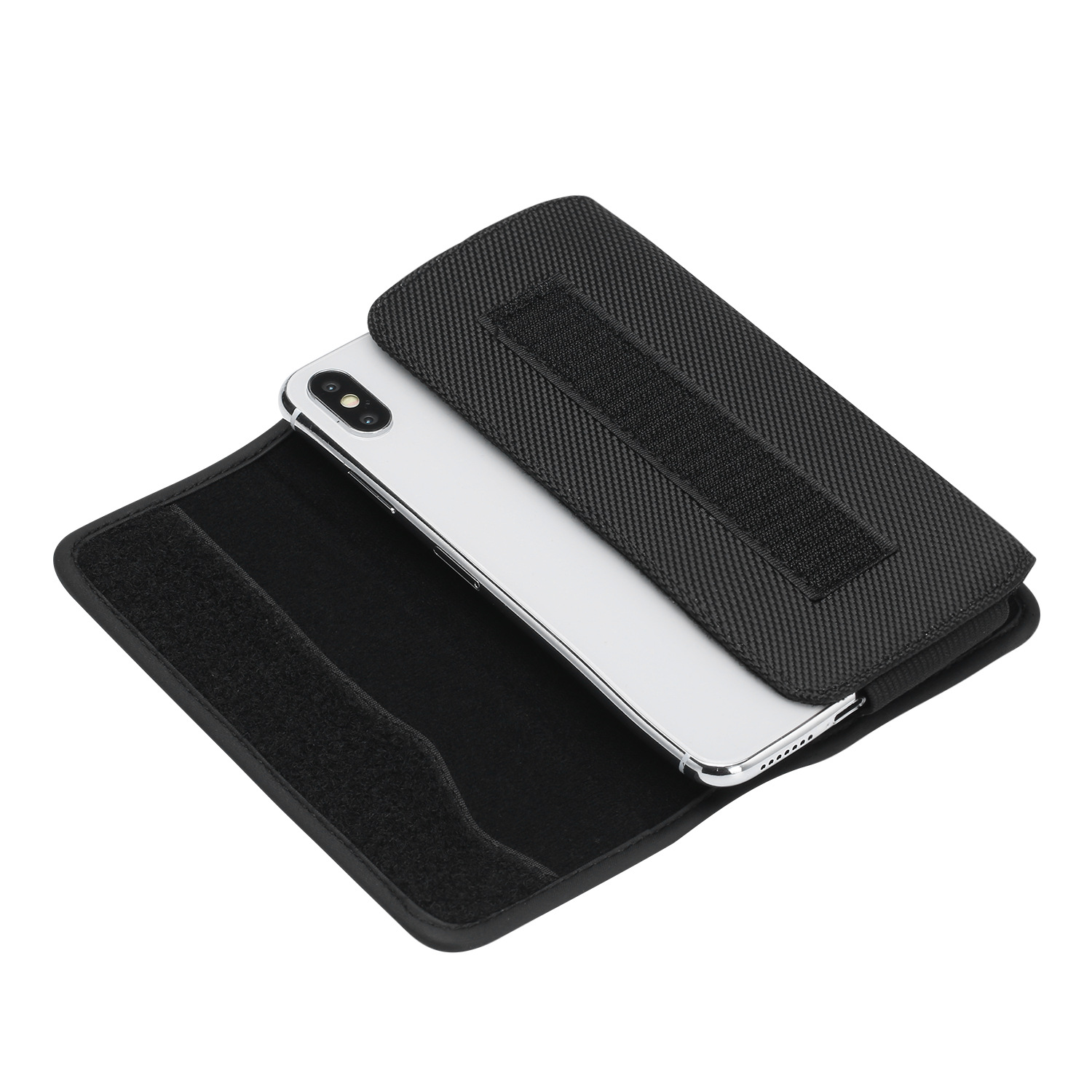 Universal Leather Cover Verticle plus Leather Cover Oxford Nylon Fabric Leather Belt Mobile Phone Waist Bag for IPhone78 Universal Leather Cover Verticle plus Leather Cover Oxford Nylon Fabric Leather Belt Mobile Phone Waist Bag for IPhone78
