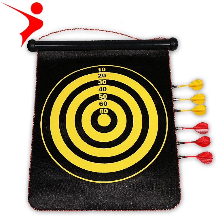 Regail 17-Inch Magnetic Darts Darts Set with 6 Target Darts Double-Sided Magnetic Darts Thickened