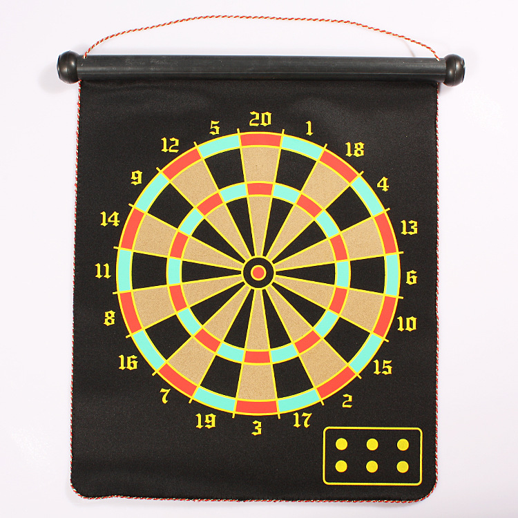 Regail 17-Inch Magnetic Darts Darts Set with 6 Target Darts Double-Sided Magnetic Darts Thickened