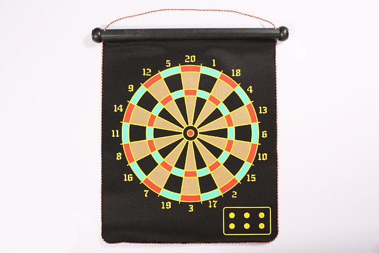 Regail 17-Inch Magnetic Darts Darts Set with 6 Target Darts Double-Sided Magnetic Darts Thickened