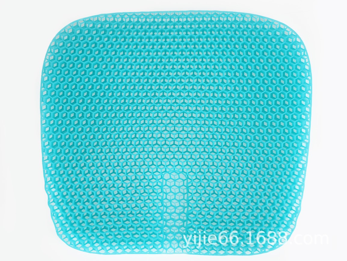 New Four Generation Egg Summer Gel Cushion Honeycomb Car Seat Cushion Breathable Soft Cushion Ice Pad Cool Pad Student Cushion
