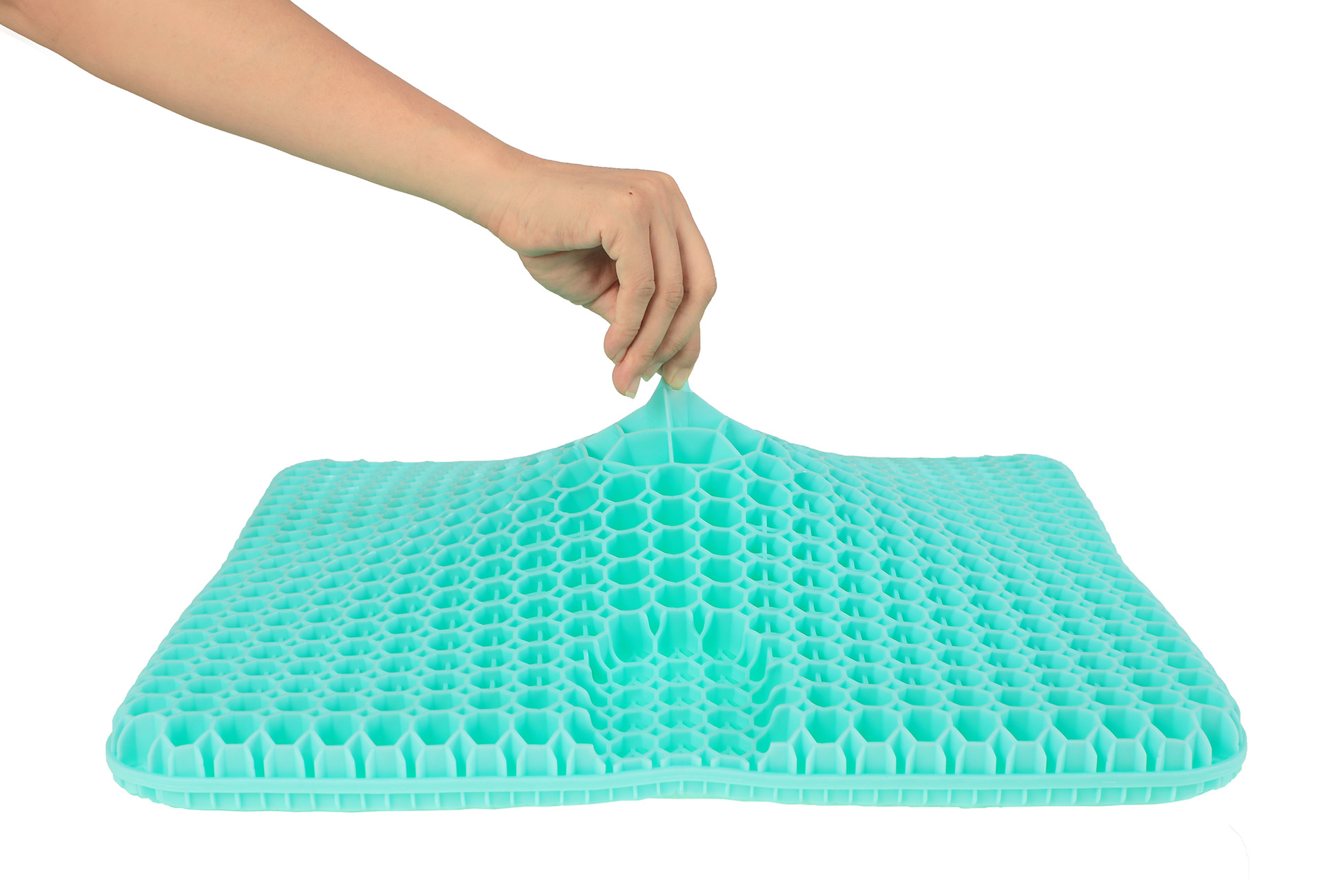 New Four Generation Egg Summer Gel Cushion Honeycomb Car Seat Cushion Breathable Soft Cushion Ice Pad Cool Pad Student Cushion