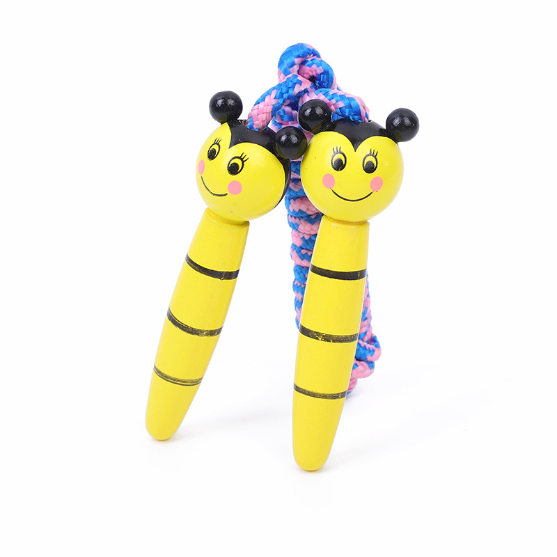 Cartoon Wooded Animal Children&#039;s Jumping Rope Kindergarten Elementary School Student Sports &amp; Entertainment Fitness Rope Skipping Sports Activity Prize