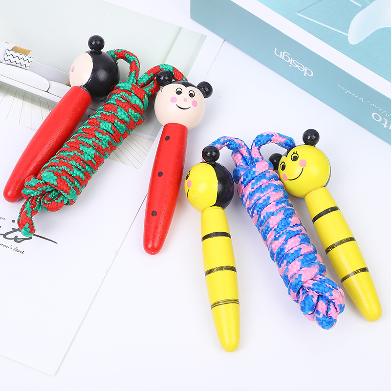 Cartoon Wooded Animal Children's Jumping Rope Kindergarten Elementary School Student Sports & Entertainment Fitness Rope Skipping Sports Activity Prize