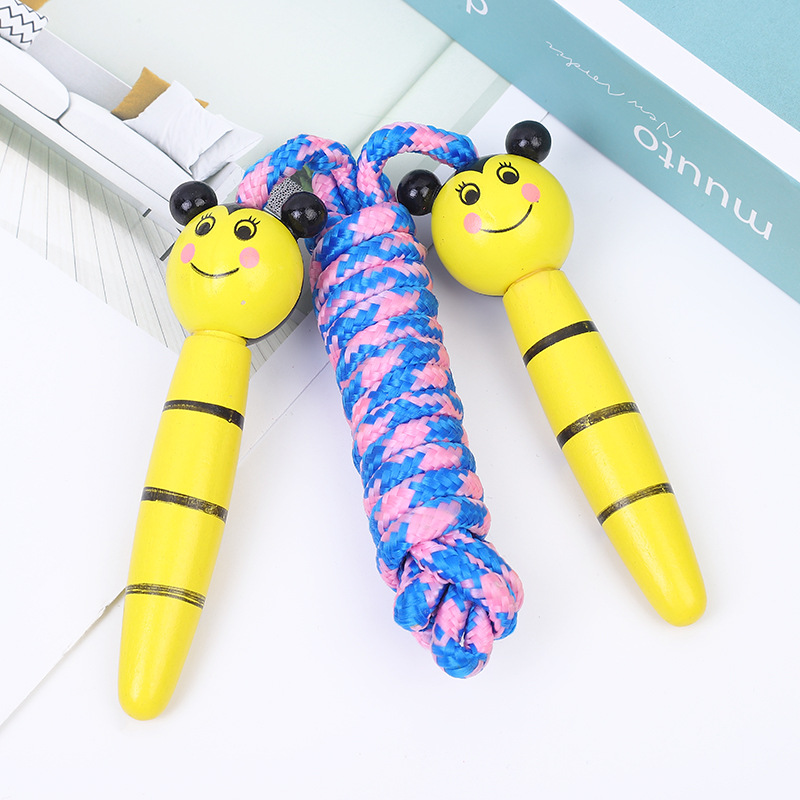 Cartoon Wooded Animal Children's Jumping Rope Kindergarten Elementary School Student Sports & Entertainment Fitness Rope Skipping Sports Activity Prize