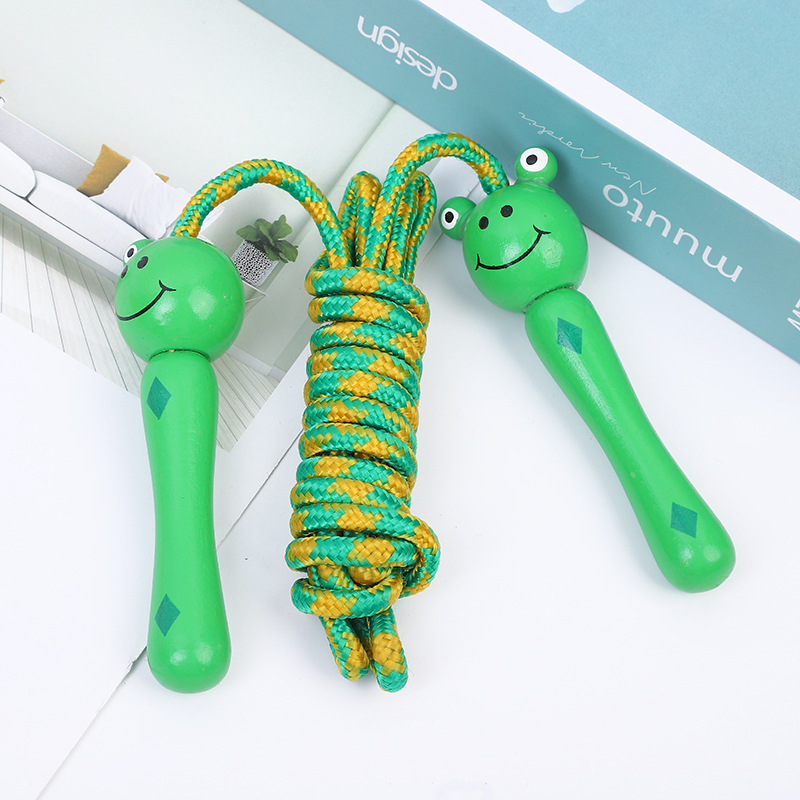 Cartoon Wooded Animal Children's Jumping Rope Kindergarten Elementary School Student Sports & Entertainment Fitness Rope Skipping Sports Activity Prize