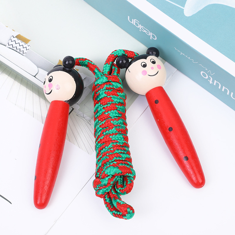 Cartoon Wooded Animal Children's Jumping Rope Kindergarten Elementary School Student Sports & Entertainment Fitness Rope Skipping Sports Activity Prize