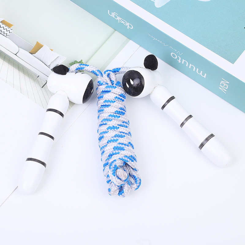 Cartoon Wooded Animal Children's Jumping Rope Kindergarten Elementary School Student Sports & Entertainment Fitness Rope Skipping Sports Activity Prize