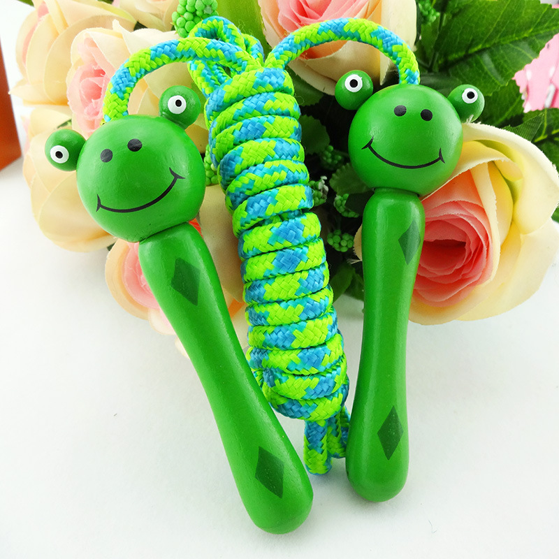 Cartoon Wooded Animal Children's Jumping Rope Kindergarten Elementary School Student Sports & Entertainment Fitness Rope Skipping Sports Activity Prize