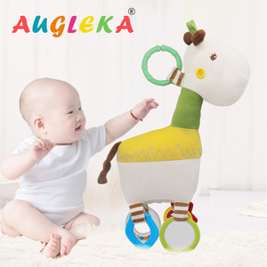 Baby Animal Wrist Rattle Educational Toys Baby Watch Band Socks Rattle