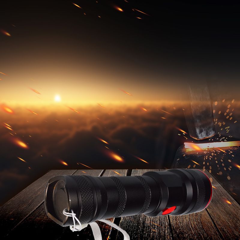 Factory direct sale far shot king c-008 battery rechargeable strong light flashlight night ride patrol hunting Factory direct sale far shot king c-008 battery rechargeable strong light flashlight night ride patrol hunting