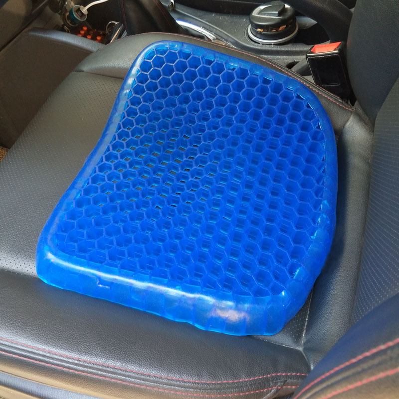 Egg Silicone Cushion Honeycomb Gel Car Seat Cushion Breathable Cool Soft Cushion Office Four Seasons Universal Egg Silicone Cushion Honeycomb Gel Car Seat Cushion Breathable Cool Soft Cushion Office Four Seasons Universal
