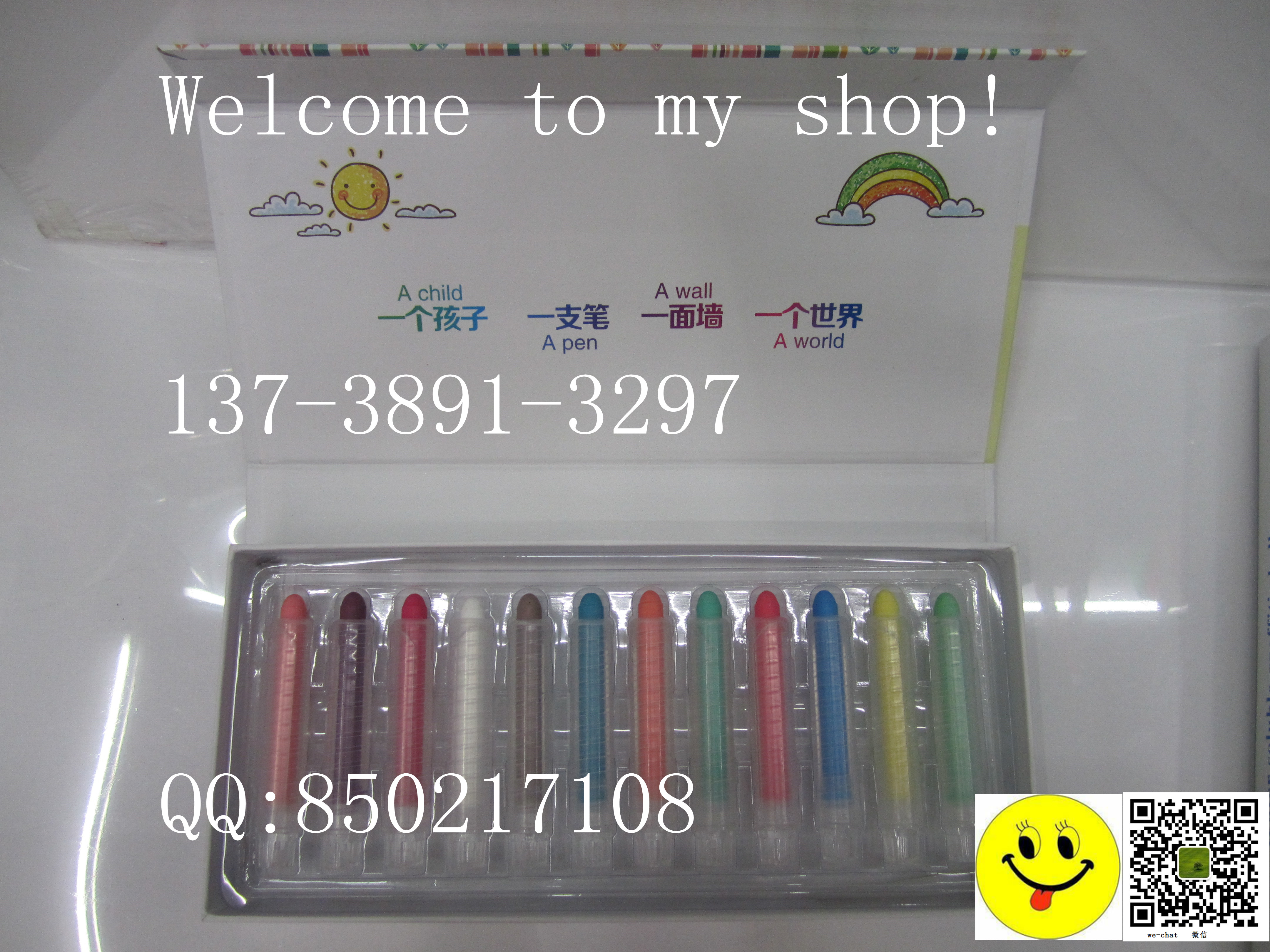 Chalk, dust-free chalk, environmentally friendly color, graffiti pen, water soluble chalk