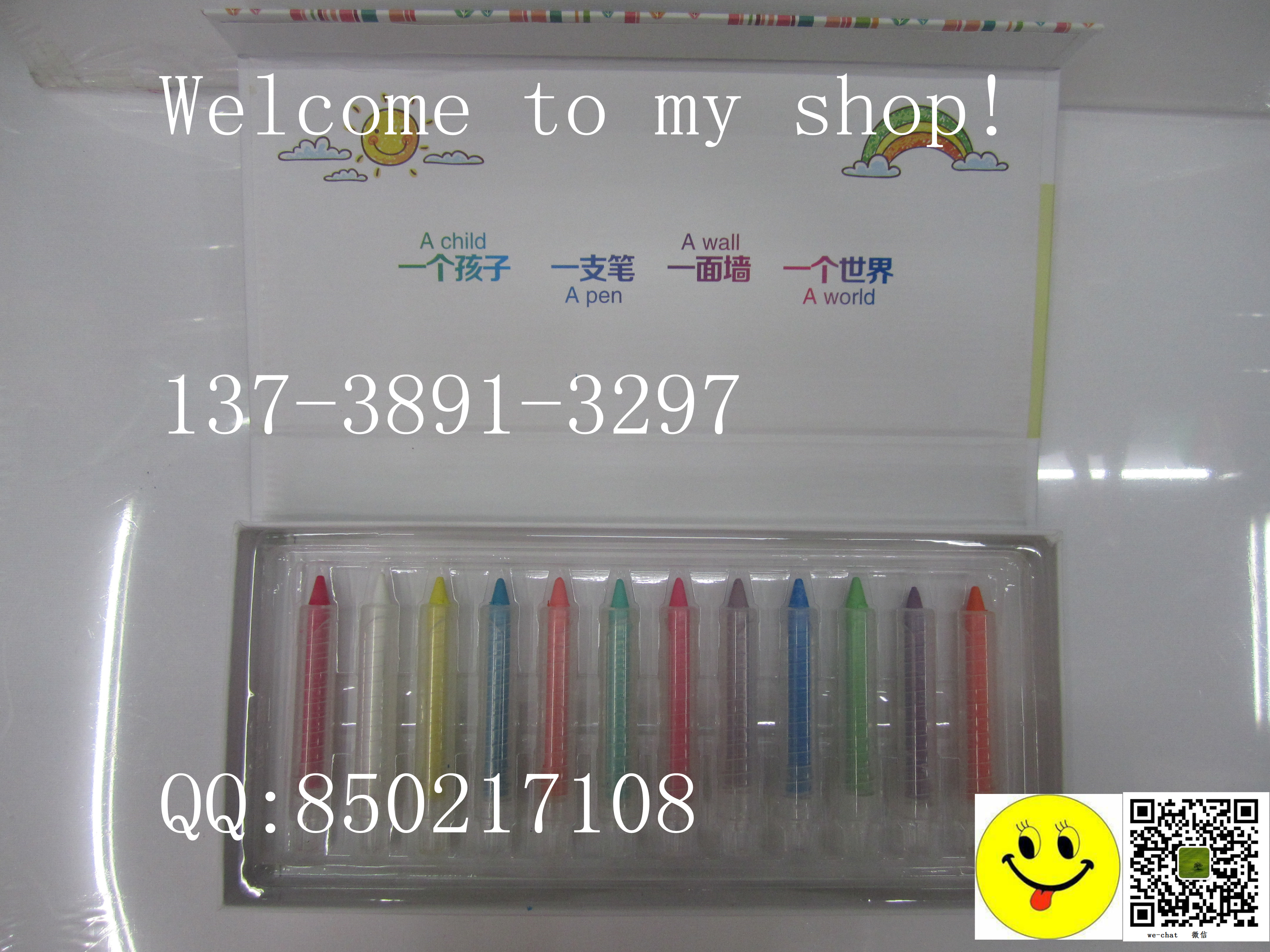 Chalk, dust-free chalk, environmentally friendly color, graffiti pen, water soluble chalk