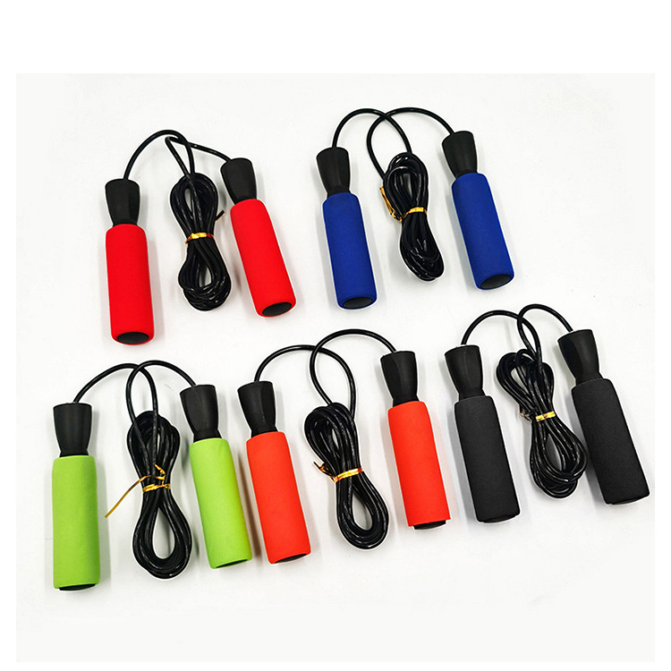 Children Student Exam Fitness Skipping Rope Adult Training Skipping Rope Bearing Sponge Handle Skipping Rope Direct Supply Children Student Exam Fitness Skipping Rope Adult Training Skipping Rope Bearing Sponge Handle Skipping Rope Direct Supply