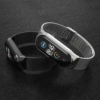 Bracelet 4 Strap Xiaomi Bracelet 5 Wrist Strap Universal 3 Generation Silicone TwoColor Original Intellectual Property