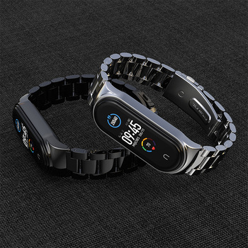 Bracelet 4 Strap Xiaomi Bracelet 5 Wrist Strap Universal 3 Generation Silicone TwoColor Original Intellectual Property