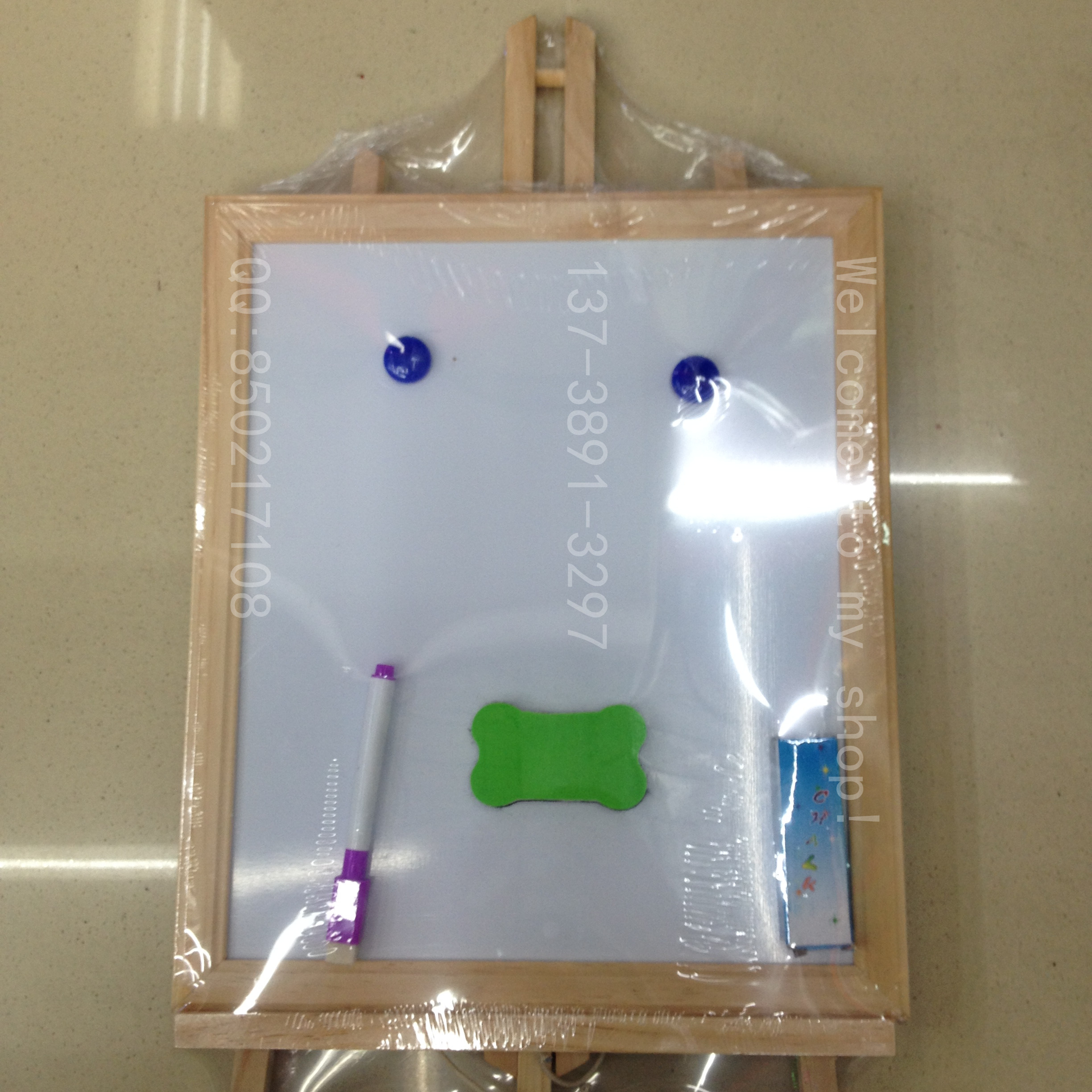 Single-sided whiteboard double-sided blackboard board graffiti message writing board chalk board Single-sided whiteboard double-sided blackboard board graffiti message writing board chalk board