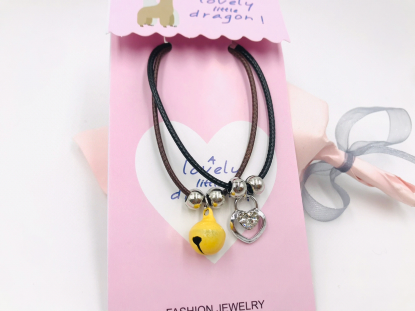 Couple Girlfriends Bracelet Wrist String Leather Rope Bracelet Jewelry Jewelry Ornament Student