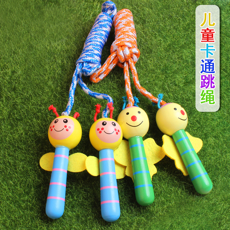 Cartoon Wooded Animal Children&#039;s Jumping Rope Kindergarten Primary School Student Sports &amp; Entertainment Fitness Skipping Rope Sports Activity Prize