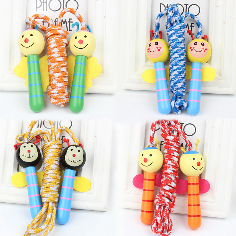 Cartoon Wooded Animal Children&#039;s Jumping Rope Kindergarten Primary School Student Sports &amp; Entertainment Fitness Skipping Rope Sports Activity Prize