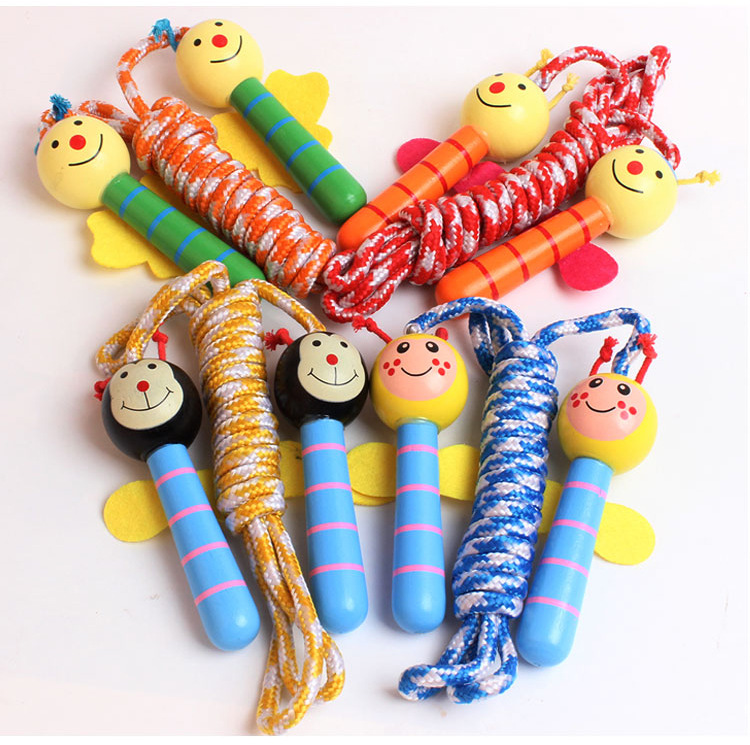 Cartoon Wooded Animal Children's Jumping Rope Kindergarten Primary School Student Sports & Entertainment Fitness Skipping Rope Sports Activity Prize