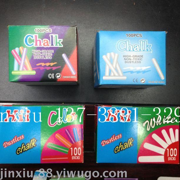 Chalk, color box packaging chalk, chalk