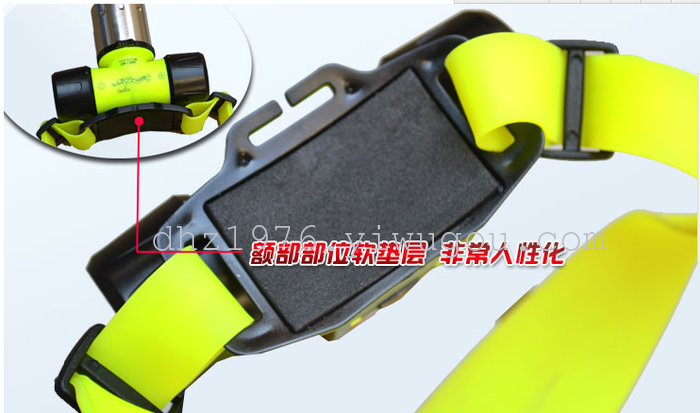 Head lamp, wearing a diving shot from strong light lamp light hunting lamp 10W charging T6 fishing lithium-ion 18650 