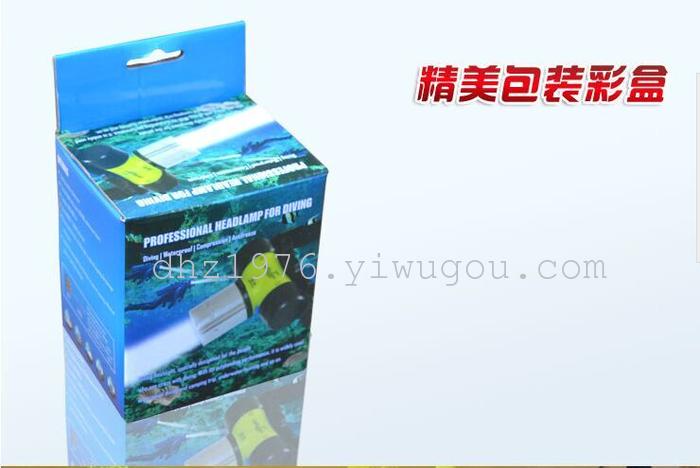 Head lamp, wearing a diving shot from strong light lamp light hunting lamp 10W charging T6 fishing lithium-ion 18650 