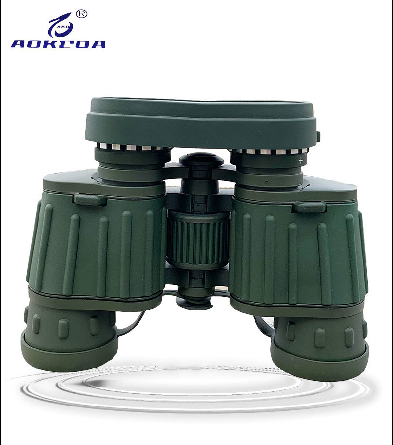 AOKEDA 8X42 binoculars 8x 8x binoculars outdoor hunting mirror hd handheld low light night vision travel compact