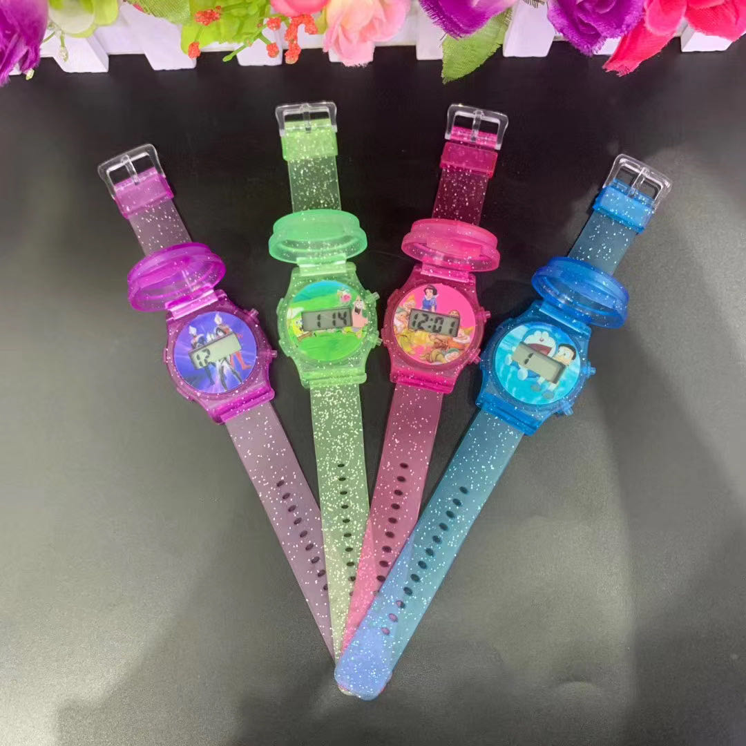 Chi Yi fashion flip-flop electronic watches wrist decoration flip children electronic watch manufacturers direct Chi Yi fashion flip-flop electronic watches wrist decoration flip children electronic watch manufacturers direct