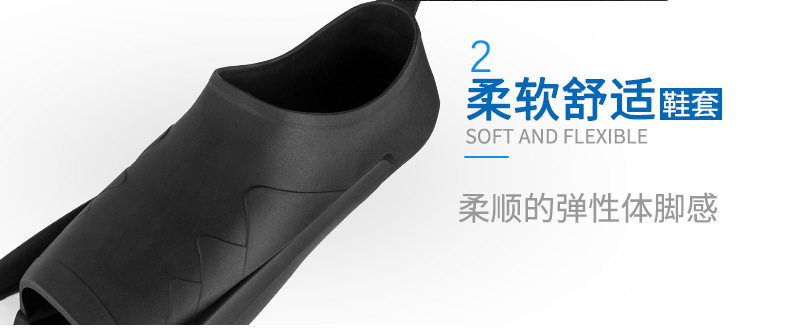 New Men's and Women's Free Diving Pp Flippers Fishing and Hunting Flippers TPR Comfortable Flexible Lightweight Swimming Long Flippers New Men's and Women's Free Diving Pp Flippers Fishing and Hunting Flippers TPR Comfortable Flexible Lightweight Swimming Long Flippers