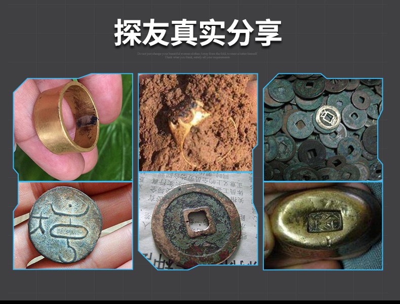 Metal detector underground treasure-hunting handheld detector outdoor high-precision treasure-hunting instrument archaeological treasure hunt small