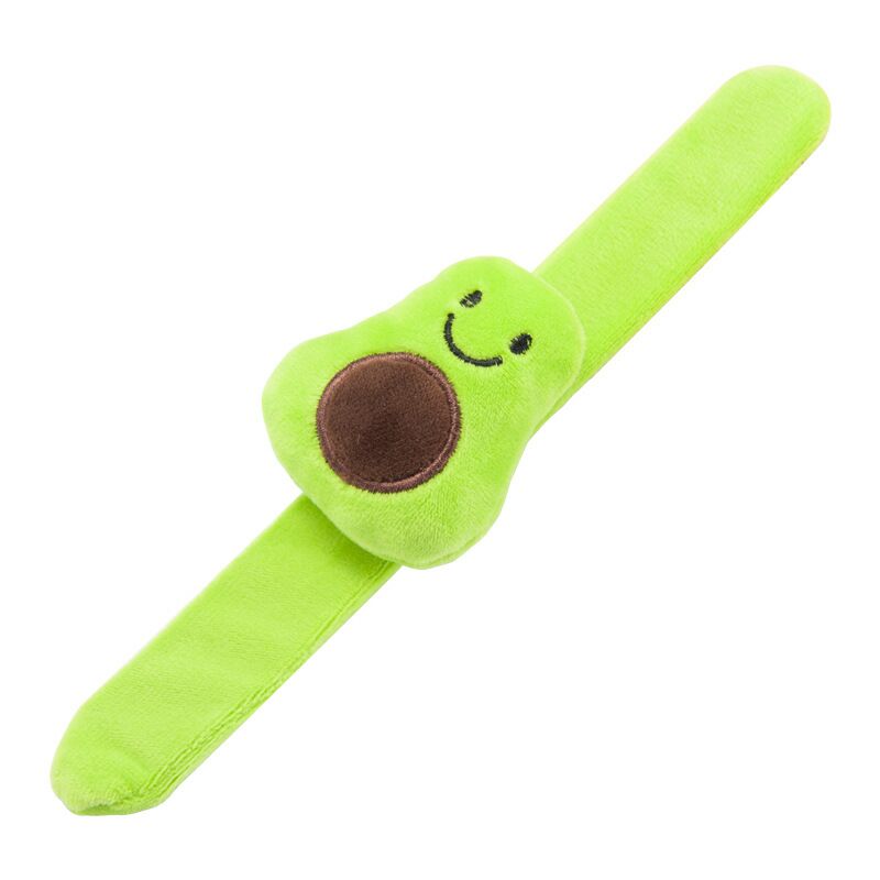 Night Market Stall Products Fruit Plush Ring Pop Wrist Strap Slap Bracelet Bracelet Adult Children's Plush Toys