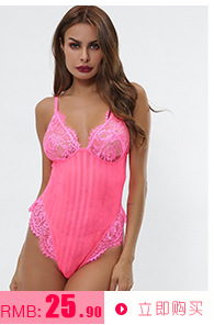 Sexy lingerie AliExpress Hot-Selling New Arrival Women's Circle Hole Stitching Sexy Jumpsuit Underwear