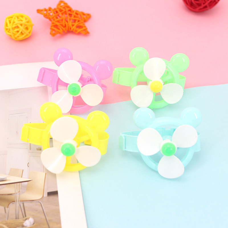 Watch Windmill Children&#039;s Creative Wrist Strap Kindergarten Toy Gift Elementary School Student Gift School Stall Supply