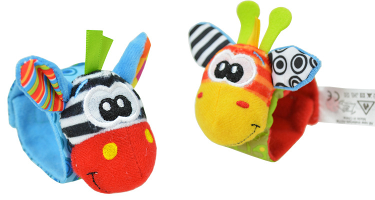Factory Direct Sales American Sozzy Baby Watch with Wrist Rattle Wrist Strap Plush Toys Wholesale Factory Direct Sales American Sozzy Baby Watch with Wrist Rattle Wrist Strap Plush Toys Wholesale