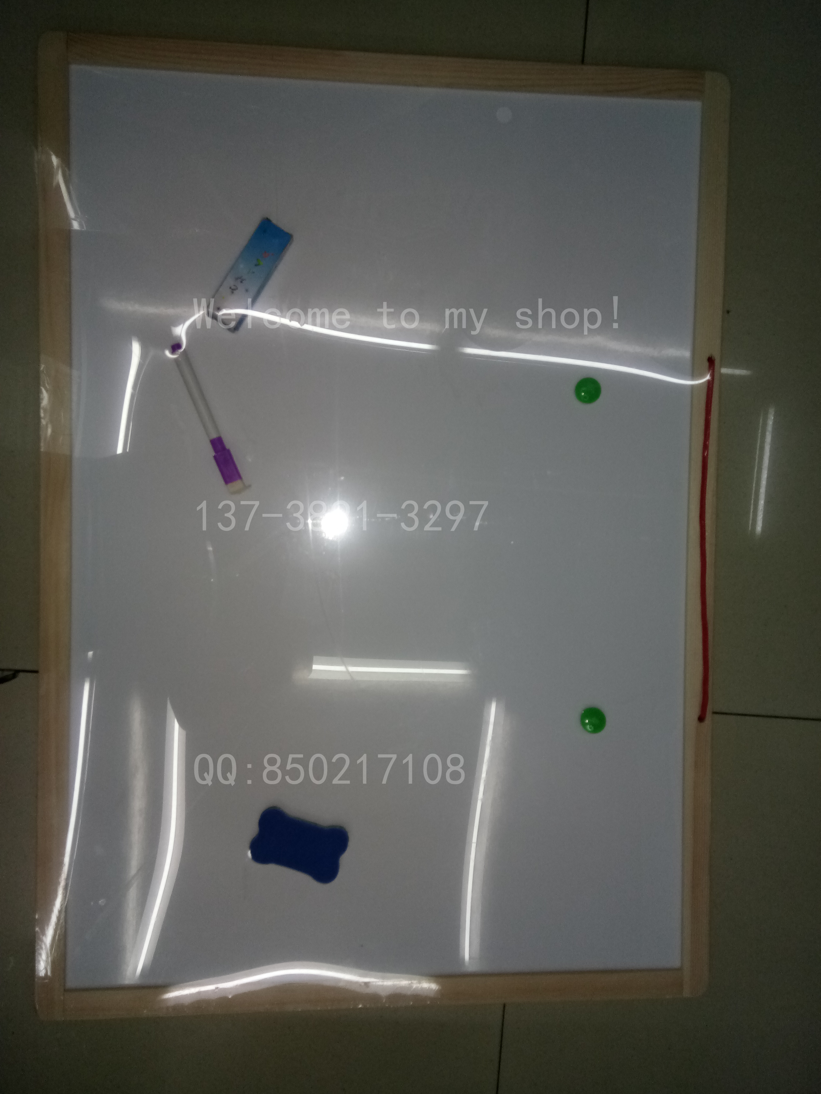 2030 whiteboard double-sided whiteboard message board graffiti chalk whiteboard marker board