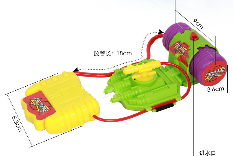 Summer Water Playing Creative Wrist Water Gun Children Water Fight Outdoor Stall Park Toys Wholesale