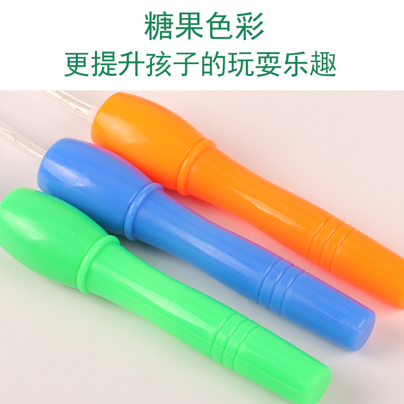 Luminous Skipping Rope Flashing Rope Led New Seven Colors Noctilucent Children&#039;s Stall Hot Sale Health Sports Toys Wholesale