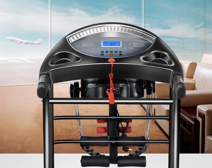 Excellent step YB-510 multifunctional household electric treadmill silent folding indoor body-building