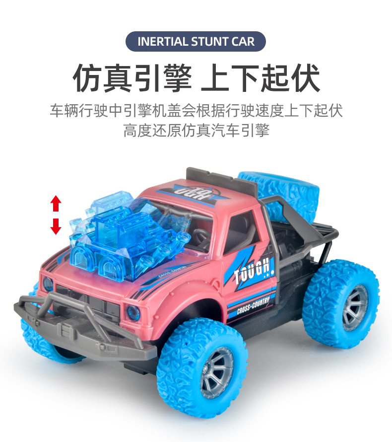 Rotating Stunt Car Children's Drop-Resistant Anti-Collision Electric Lamplight Toy Car Four-Wheel Drive off-Road Vehicle Cool Dumptruck Gift Rotating Stunt Car Children's Drop-Resistant Anti-Collision Electric Lamplight Toy Car Four-Wheel Drive off-Road Vehicle Cool Dumptruck Gift