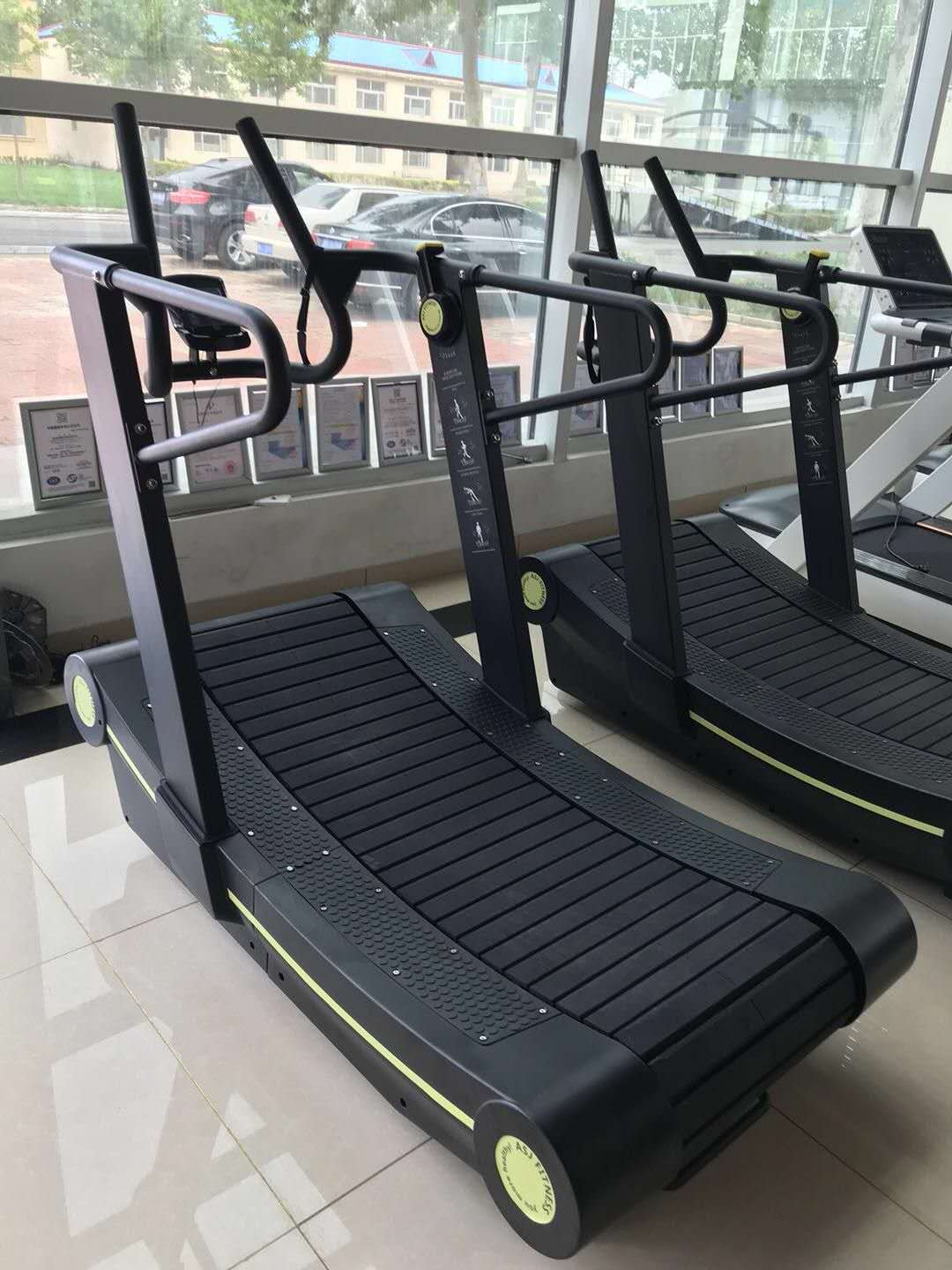 Non-powered treadmill commercial fitness equipment large fitness equipment dynamic without electricity