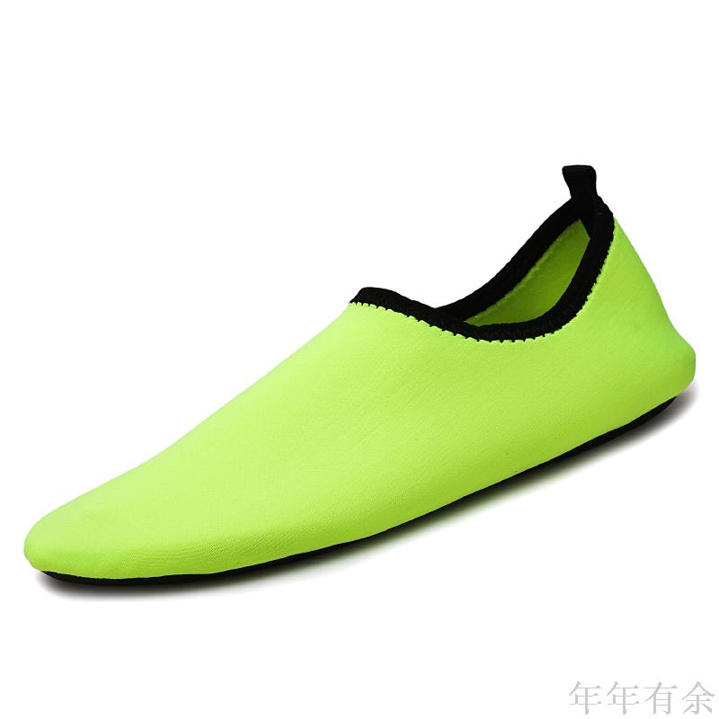 Beach dive shoes for men and women barefoot treadmill Beach patch-soft shoes non-slip socks kids Wade or swim shoes