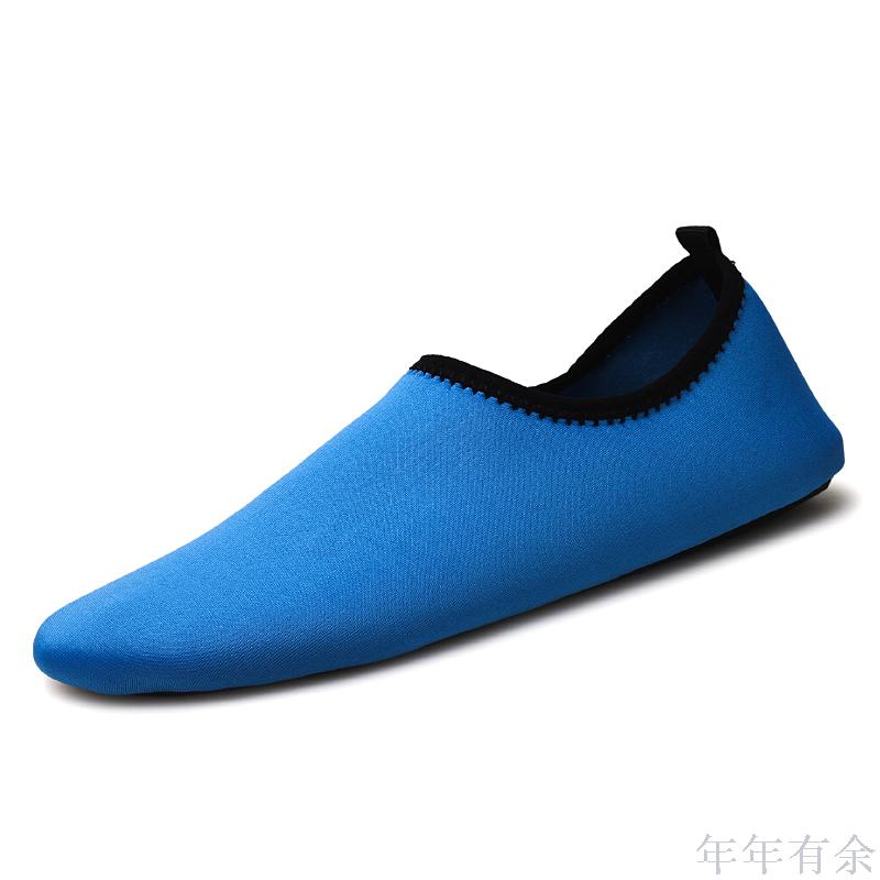 Beach dive shoes for men and women barefoot treadmill Beach patch-soft shoes non-slip socks kids Wade or swim shoes